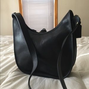 Vintage Coach Black Legacy Hobo. NWT. Classic!